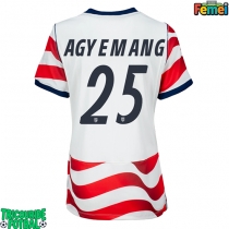 Echipament fotbal Statele Unite Patrick Agyemang #25 Tricou Acasa Mondial 2026 pentru femei maneca scurta