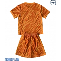 Echipament fotbal Statele Unite Portar Tricou Deplasare Copa America 2024 pentru copii maneca scurta (+ Pantaloni scurti)