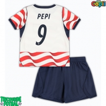 Echipament fotbal Statele Unite Ricardo Pepi #9 Tricou Acasa Mondial 2026 pentru copii maneca scurta (+ Pantaloni scurti)