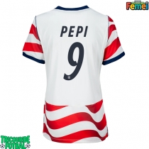 Echipament fotbal Statele Unite Ricardo Pepi #9 Tricou Acasa Mondial 2026 pentru femei maneca scurta