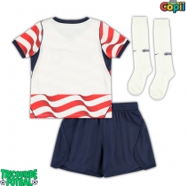 Echipament fotbal Statele Unite Tricou Acasa Mondial 2026 pentru copii maneca scurta (+ Pantaloni scurti)