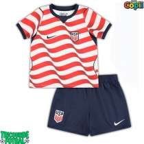Echipament fotbal Statele Unite Tricou Acasa Mondial 2026 pentru copii maneca scurta (+ Pantaloni scurti)