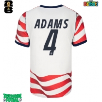 Echipament fotbal Statele Unite Tyler Adams #4 Tricou Acasa Mondial 2026 maneca scurta