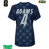 Echipament fotbal Statele Unite Tyler Adams #4 Tricou Deplasare Mondial 2026 pentru femei maneca scurta