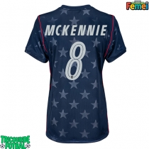 Echipament fotbal Statele Unite Weston McKennie #8 Tricou Deplasare Mondial 2026 pentru femei maneca scurta
