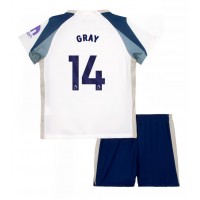 Echipament fotbal Tottenham Hotspur Archie Gray #14 Tricou Acasa 2025-26 pentru copii maneca scurta (+ Pantaloni scurti)