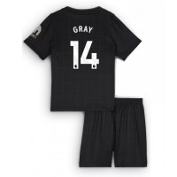 Echipament fotbal Tottenham Hotspur Archie Gray #14 Tricou Deplasare 2025-26 pentru copii maneca scurta (+ Pantaloni scurti)