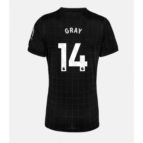 Echipament fotbal Tottenham Hotspur Archie Gray #14 Tricou Deplasare 2025-26 pentru femei maneca scurta Echipament fotbal Tottenham Hotspur Archie Gray #14 Tricou Deplasare 2025-26 pentru femei maneca scurta