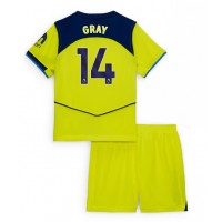 Echipament fotbal Tottenham Hotspur Archie Gray #14 Tricou Treilea 2025-26 pentru copii maneca scurta (+ Pantaloni scurti)