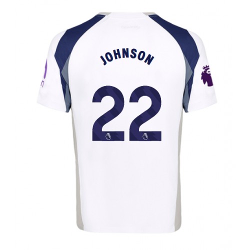 Echipament fotbal Tottenham Hotspur Brennan Johnson #22 Tricou Acasa 2025-26 maneca scurta Echipament fotbal Tottenham Hotspur Brennan Johnson #22 Tricou Acasa 2025-26 maneca scurta