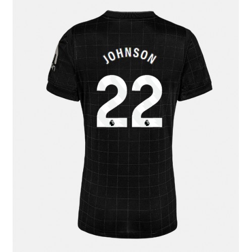 Echipament fotbal Tottenham Hotspur Brennan Johnson #22 Tricou Deplasare 2025-26 pentru femei maneca scurta Echipament fotbal Tottenham Hotspur Brennan Johnson #22 Tricou Deplasare 2025-26 pentru femei maneca scurta