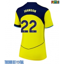 Echipament fotbal Tottenham Hotspur Brennan Johnson #22 Tricou Treilea 2025-26 pentru femei maneca scurta