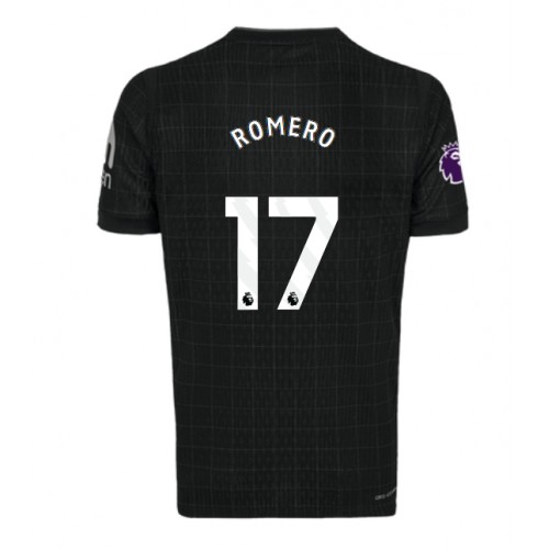 Echipament fotbal Tottenham Hotspur Cristian Romero #17 Tricou Deplasare 2025-26 maneca scurta Echipament fotbal Tottenham Hotspur Cristian Romero #17 Tricou Deplasare 2025-26 maneca scurta