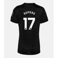 Echipament fotbal Tottenham Hotspur Cristian Romero #17 Tricou Deplasare 2025-26 pentru femei maneca scurta