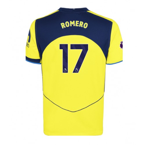Echipament fotbal Tottenham Hotspur Cristian Romero #17 Tricou Treilea 2025-26 maneca scurta Echipament fotbal Tottenham Hotspur Cristian Romero #17 Tricou Treilea 2025-26 maneca scurta