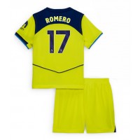 Echipament fotbal Tottenham Hotspur Cristian Romero #17 Tricou Treilea 2025-26 pentru copii maneca scurta (+ Pantaloni scurti)