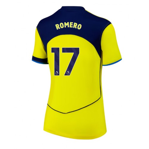 Echipament fotbal Tottenham Hotspur Cristian Romero #17 Tricou Treilea 2025-26 pentru femei maneca scurta Echipament fotbal Tottenham Hotspur Cristian Romero #17 Tricou Treilea 2025-26 pentru femei maneca scurta