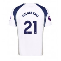 Echipament fotbal Tottenham Hotspur Dejan Kulusevski #21 Tricou Acasa 2025-26 maneca scurta