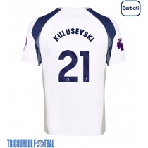 Echipament fotbal Tottenham Hotspur Dejan Kulusevski #21 Tricou Acasa 2025-26 maneca scurta