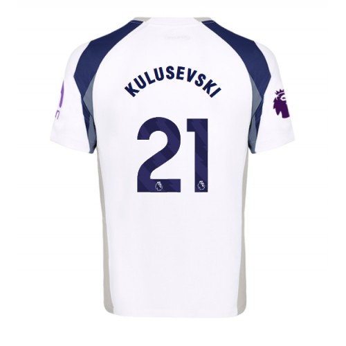 Echipament fotbal Tottenham Hotspur Dejan Kulusevski #21 Tricou Acasa 2025-26 maneca scurta Echipament fotbal Tottenham Hotspur Dejan Kulusevski #21 Tricou Acasa 2025-26 maneca scurta