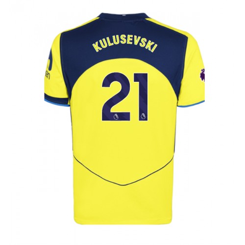 Echipament fotbal Tottenham Hotspur Dejan Kulusevski #21 Tricou Treilea 2025-26 maneca scurta Echipament fotbal Tottenham Hotspur Dejan Kulusevski #21 Tricou Treilea 2025-26 maneca scurta