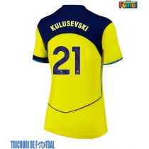 Echipament fotbal Tottenham Hotspur Dejan Kulusevski #21 Tricou Treilea 2025-26 pentru femei maneca scurta