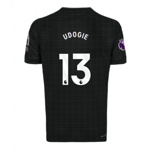 Echipament fotbal Tottenham Hotspur Destiny Udogie #13 Tricou Deplasare 2025-26 maneca scurta Echipament fotbal Tottenham Hotspur Destiny Udogie #13 Tricou Deplasare 2025-26 maneca scurta