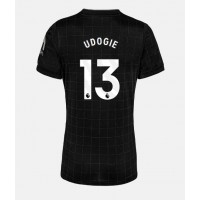 Echipament fotbal Tottenham Hotspur Destiny Udogie #13 Tricou Deplasare 2025-26 pentru femei maneca scurta