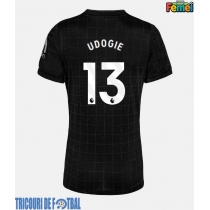 Echipament fotbal Tottenham Hotspur Destiny Udogie #13 Tricou Deplasare 2025-26 pentru femei maneca scurta