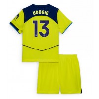 Echipament fotbal Tottenham Hotspur Destiny Udogie #13 Tricou Treilea 2025-26 pentru copii maneca scurta (+ Pantaloni scurti)