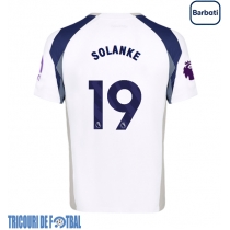 Echipament fotbal Tottenham Hotspur Dominic Solanke #19 Tricou Acasa 2025-26 maneca scurta