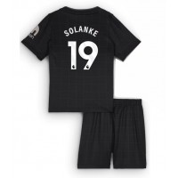 Echipament fotbal Tottenham Hotspur Dominic Solanke #19 Tricou Deplasare 2025-26 pentru copii maneca scurta (+ Pantaloni scurti)