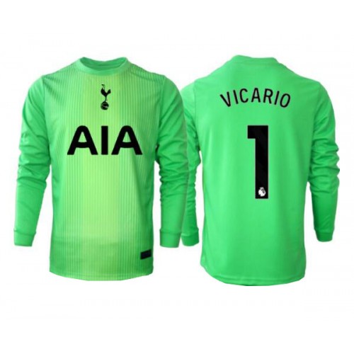 Echipament fotbal Tottenham Hotspur Guglielmo Vicario #1 Portar Tricou Acasa 2025-26 maneca lunga Echipament fotbal Tottenham Hotspur Guglielmo Vicario #1 Portar Tricou Acasa 2025-26 maneca lunga