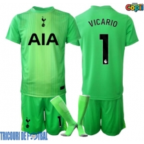Echipament fotbal Tottenham Hotspur Guglielmo Vicario #1 Portar Tricou Acasa 2025-26 pentru copii maneca scurta (+ Pantaloni scurti)