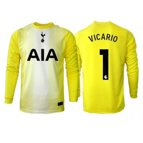 Echipament fotbal Tottenham Hotspur Guglielmo Vicario #1 Portar Tricou Treilea 2025-26 maneca lunga Echipament fotbal Tottenham Hotspur Guglielmo Vicario #1 Portar Tricou Treilea 2025-26 maneca lunga