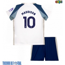 Echipament fotbal Tottenham Hotspur James Maddison #10 Tricou Acasa 2025-26 pentru copii maneca scurta (+ Pantaloni scurti)