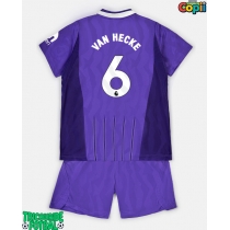Echipament fotbal Tottenham Hotspur Jan Paul van Hecke #6 Tricou Treilea 2026-27 pentru copii maneca scurta (+ Pantaloni scurti)