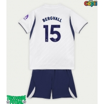 Echipament fotbal Tottenham Hotspur Lucas Bergvall #15 Tricou Acasa 2026-27 pentru copii maneca scurta (+ Pantaloni scurti)