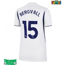 Echipament fotbal Tottenham Hotspur Lucas Bergvall #15 Tricou Acasa 2026-27 pentru femei maneca scurta