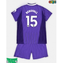 Echipament fotbal Tottenham Hotspur Lucas Bergvall #15 Tricou Treilea 2026-27 pentru copii maneca scurta (+ Pantaloni scurti)