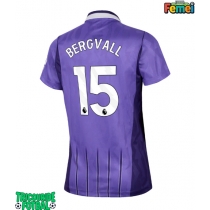 Echipament fotbal Tottenham Hotspur Lucas Bergvall #15 Tricou Treilea 2026-27 pentru femei maneca scurta
