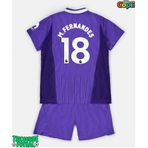 Echipament fotbal Tottenham Hotspur Mateus Fernandes #18 Tricou Treilea 2026-27 pentru copii maneca scurta (+ Pantaloni scurti)