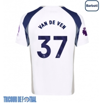 Echipament fotbal Tottenham Hotspur Micky van de Ven #37 Tricou Acasa 2025-26 maneca scurta