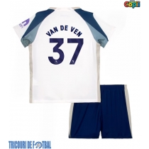 Echipament fotbal Tottenham Hotspur Micky van de Ven #37 Tricou Acasa 2025-26 pentru copii maneca scurta (+ Pantaloni scurti)