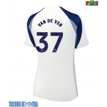 Echipament fotbal Tottenham Hotspur Micky van de Ven #37 Tricou Acasa 2025-26 pentru femei maneca scurta