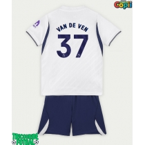 Echipament fotbal Tottenham Hotspur Micky van de Ven #37 Tricou Acasa 2026-27 pentru copii maneca scurta (+ Pantaloni scurti)