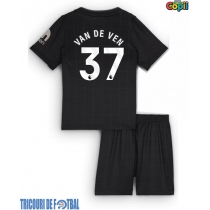 Echipament fotbal Tottenham Hotspur Micky van de Ven #37 Tricou Deplasare 2025-26 pentru copii maneca scurta (+ Pantaloni scurti)