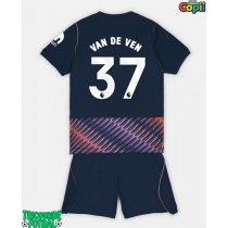 Echipament fotbal Tottenham Hotspur Micky van de Ven #37 Tricou Deplasare 2026-27 pentru copii maneca scurta (+ Pantaloni scurti)