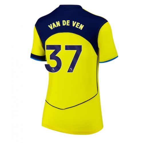 Echipament fotbal Tottenham Hotspur Micky van de Ven #37 Tricou Treilea 2025-26 pentru femei maneca scurta Echipament fotbal Tottenham Hotspur Micky van de Ven #37 Tricou Treilea 2025-26 pentru femei maneca scurta