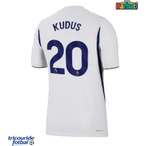Echipament fotbal Tottenham Hotspur Mohammed Kudus #20 Tricou Acasa 2026-27 maneca scurta